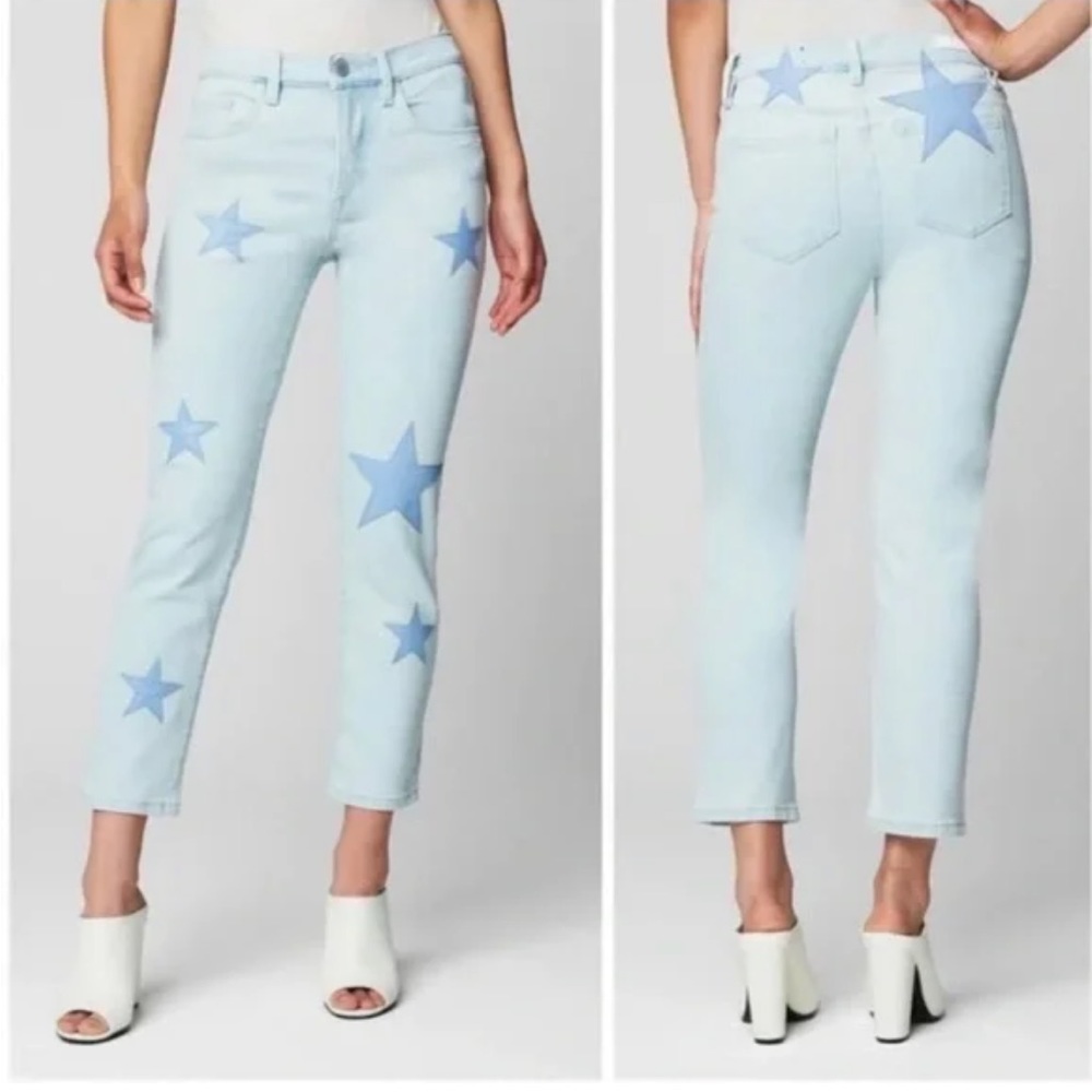 BLANK NYC blue star jeans